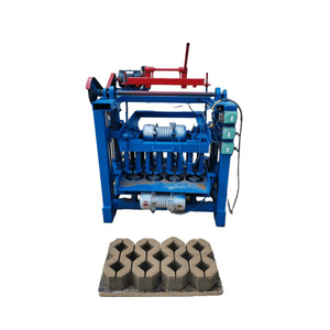 Idea para pequeñas empresas, máquina para fabricar bloques de enclavamiento 4-35, fabricante de ladrillos de cemento eficiente con motor central y componentes PLC - Product Image 5