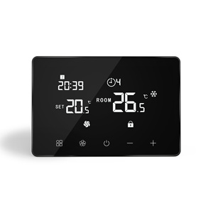 入力出力リレーモジュールが付いている電子デジタルファンコイルのサーモスタットModbus - Product Image 6