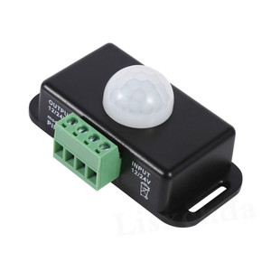 Einstellbares 12V 24V PIR-Bewegungs sensor modul Automatischer IR-Infrarot-Detektorsc halter für LED-Lichtstreifen-Bewegungs positions sensoren