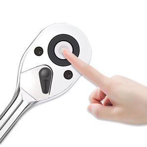 Biểu Tượng Tùy Chỉnh Làm Việc Cửa Hàng Ô Tô Công Cụ Carbon Thép 3/8 72 Răng Phát Hành Nhanh Chóng <span class=keywords><strong>Ratchet</strong></span> Cờ Lê - Product Image 2