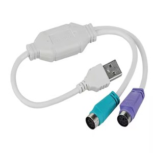 振达定制USB Revolution PS2有源转换器连接器电缆适配器，黑色，铜芯 - Product Image 1