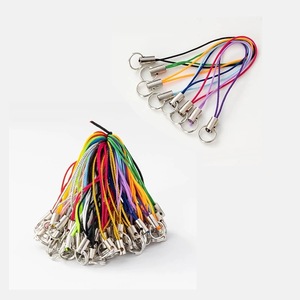 Hecho en China Fabricación de joyas Cordones Materiales hechos a mano Llavero Hilos Cordones Colgante Correa Cuerda - Product Image 5