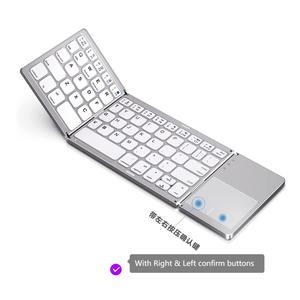 Inalámbrico para 60% 64 teclas Mini teclado plegable tijera llave con puerto de interfaz USB nuevo producto Material plástico - Product Image 6