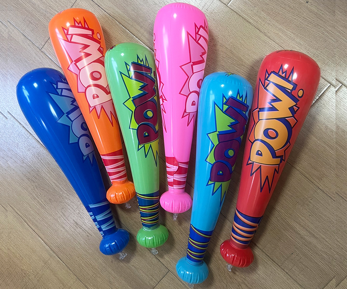 Batte de baseball bleu foncé (simple)