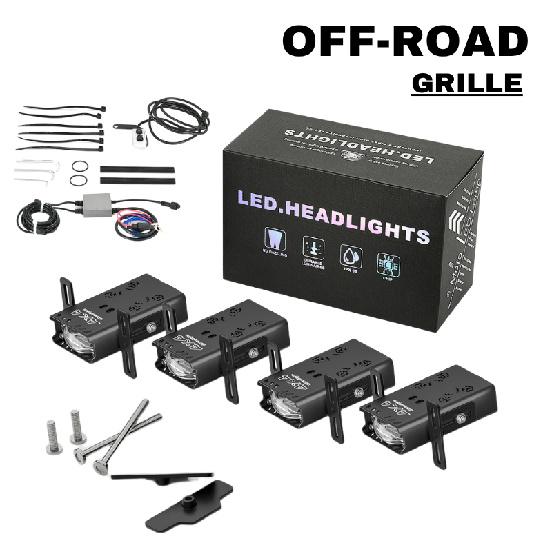 Voiture 4x4 Grille/4-en-1/Set