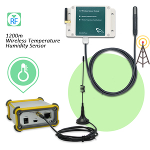 Equipo de sensor de puerta de enlace de control de humedad inalámbrico multipunto Invernadero hidropónico Agricultura viva interior - Product Image 1