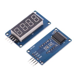 TM1637 LED-Anzeige modul für Arduino 7 Segment 4 Bits 0,36 Zoll Uhr RED Anode Digital Tube Four Serial Driver Board Pack
