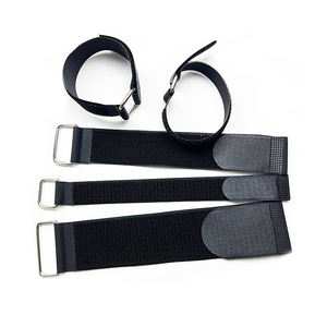 Reusable Cable Tie <strong>Hook</strong> and <strong>Loop</strong> <strong>Strap</strong> Custom Adjustable Metal Buckle <strong>Hook</strong> and <strong>Loop</strong> Velcroes <strong>Strap</strong>