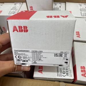ABB โมดูลเชื่อมต่อ S500 DC551-CS31 1SAP220500R0001อินเตอร์เฟสเทอร์มินัลยูนิต TU552/TU551-CS31