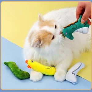 Factory Wholesale Cat Toys for Interactive Play <strong>Safe</strong> Cat Chew Toy <strong>Catnip</strong> Plush Cat Toy