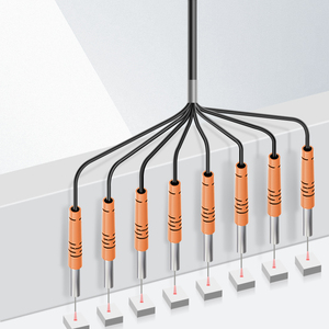 SHILETAI M3 Barra pulida Uno a dos Grupos de sensores El Sensor de fibra puede detectar simultáneamente múltiples objetos - Product Image 1