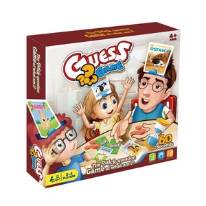 Hot-Selling Cross-Border <strong>Game</strong> Guess for Who <strong>I</strong> Am Board <strong>Game</strong> Children's Educational Toy for Logical Thinking Ability Training - Product Image 1