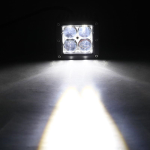 3 inç 24w spot 4D led sis işık 4 adet * 6w led sürüş ışık çalışma ışığı SUV ATV tekne 4*4 dually 24w Led aksesuarları - Product Image 6