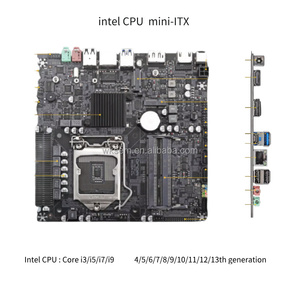 ミニITXデスクトップコンピュータIntel/AMD CPUアルミシャーシ (TA45) 12V DCミニITX PC - Product Image 4
