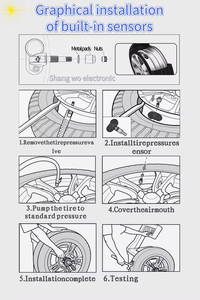 Werkspreis Reifendruck-Sensor TPMS universell programmierbar 315 MHz und 433 MHz für Autel Werkzeug - Product Image 4