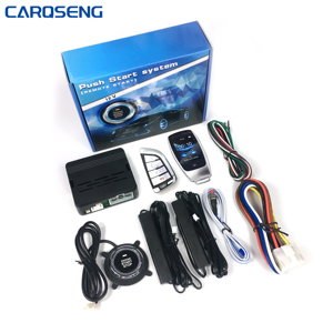 PKE anahtarsız giriş araba alarmları başlangıç durdurma uzaktan başlangıç sistemi ile LCD anahtar - Product Image 3