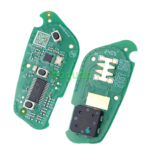 รีโมต3ปุ่มแบบสมาร์ทคีย์433MHz พร้อมสายสีแดง - Product Image 4