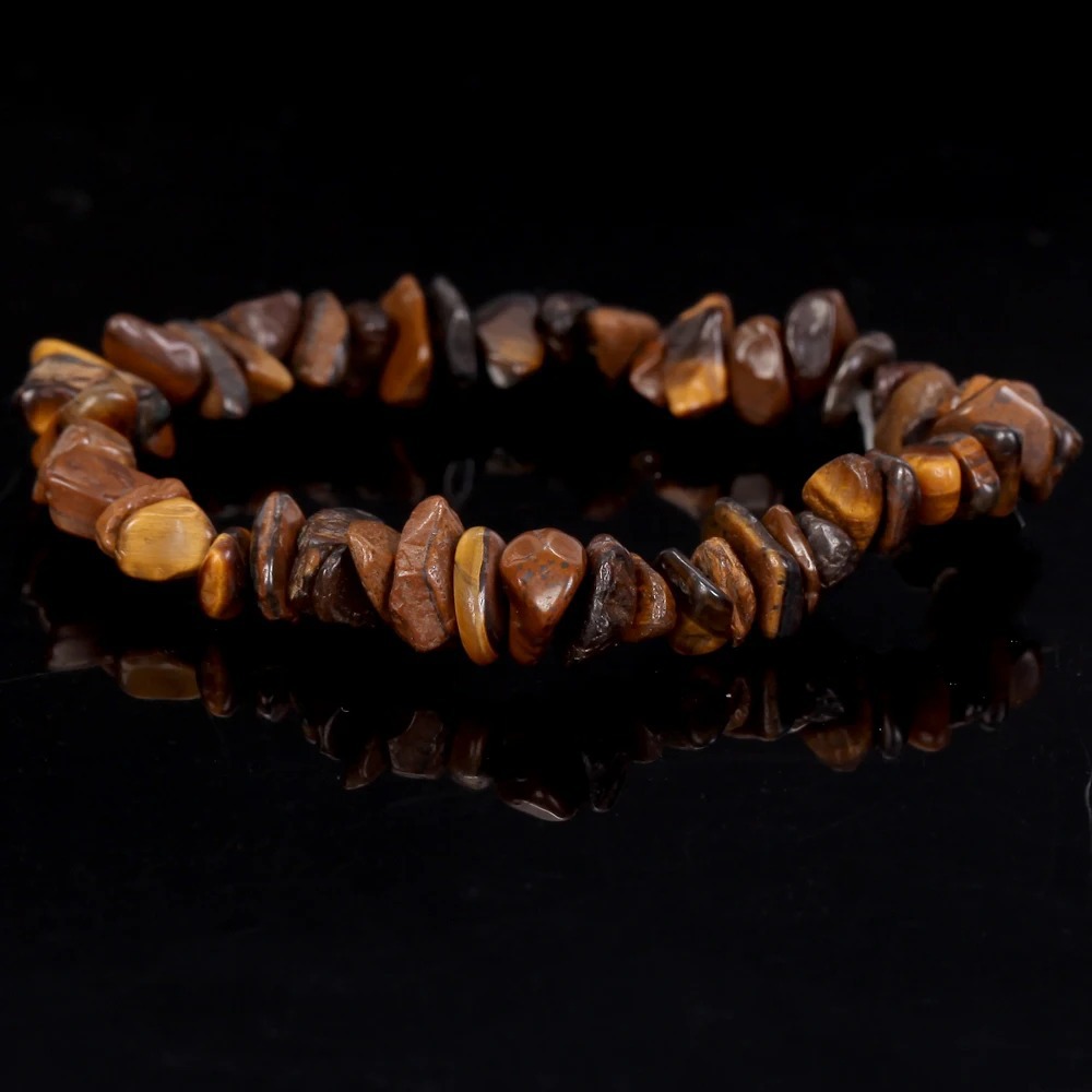 Brown-Natural tiger eye stone