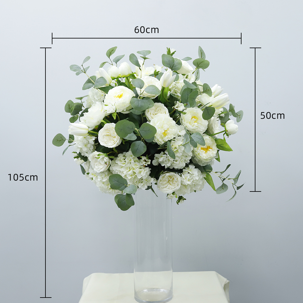 white Flower ball