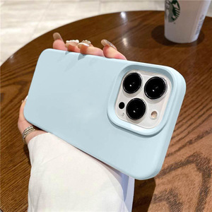 โลโก้ที่กำหนดเองสำหรับ Apple เคสซิลิโคนเหลวเคสฝาหลังซิลิโคนไมโครไฟเบอร์สำหรับ iPhone 16 PRO MAX เคสโทรศัพท์มือถือ - Product Image 5