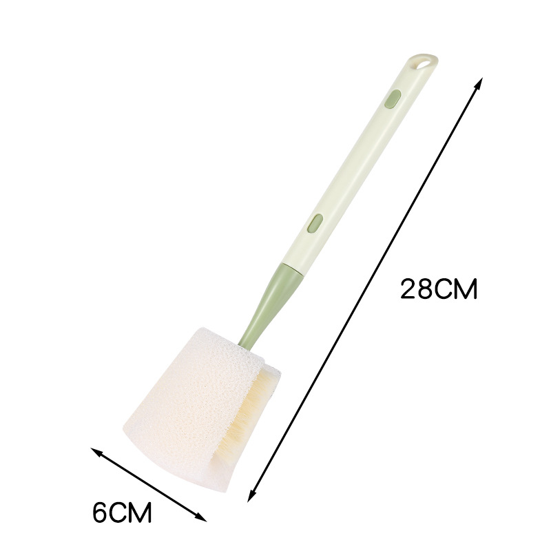 5803 sponge brush with bristles green