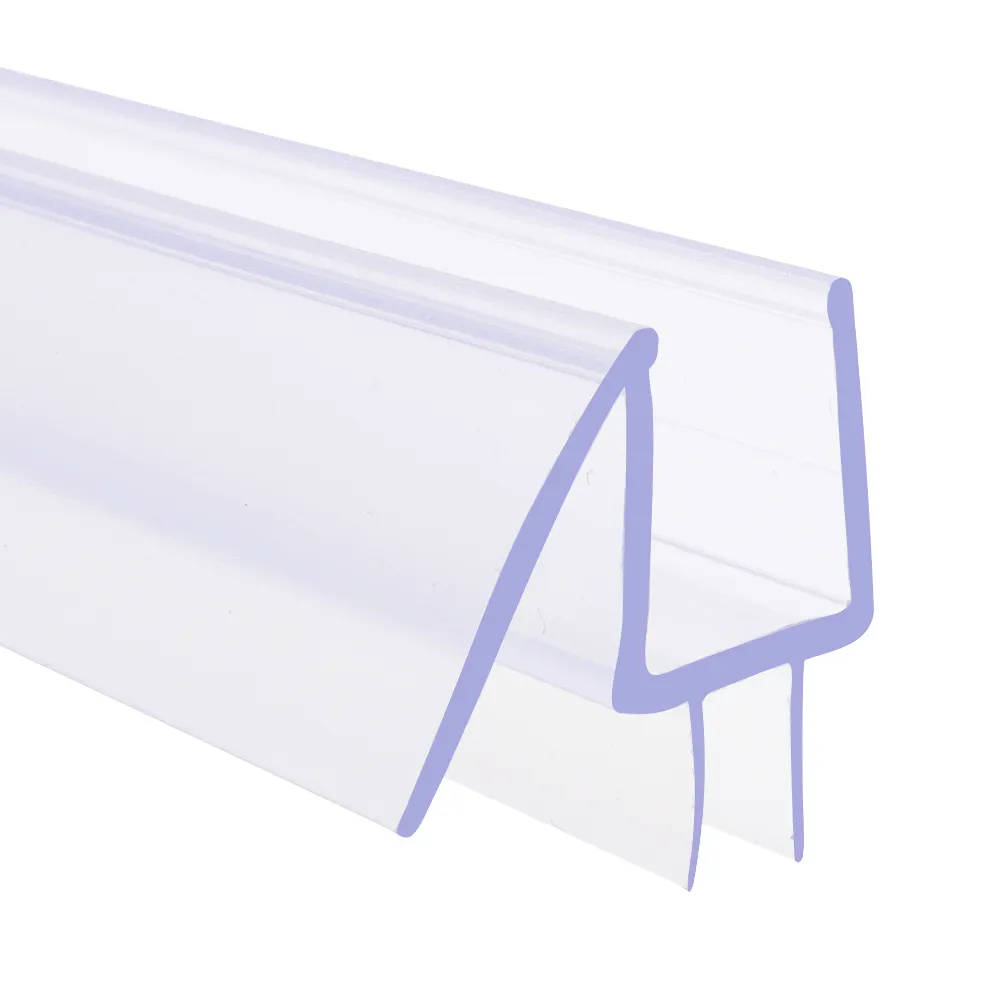 GUIDA 7160004 bagno doccia in gomma plastica in PVC doccia in vetro porta a spellatura del fondo striscia di tenuta