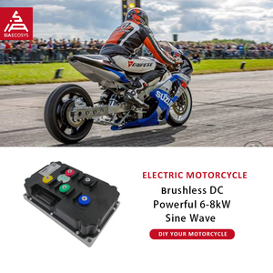 Qs 8kw 96v Controlador de motor de alta eficiencia 450A Corriente CC máxima Capacidad de salida potente Programable Fardriver Nd96850 - Product Image 6