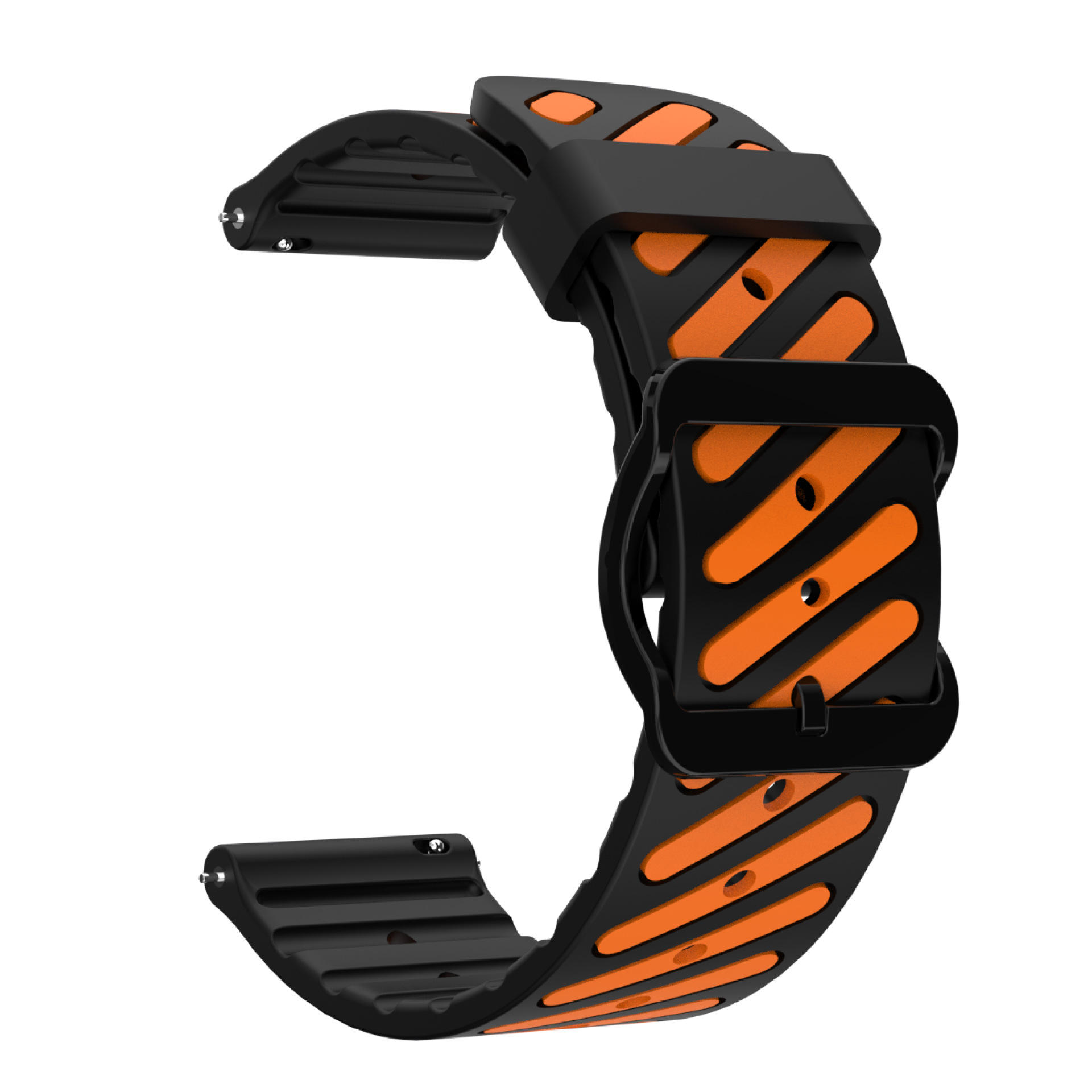 colorful Black + Orange
