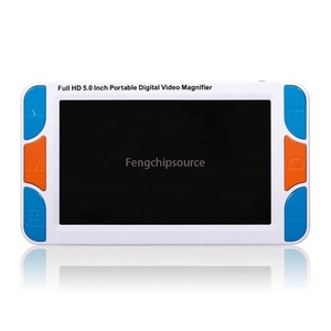 Typoscope 5 inci 48 kali perbesaran, kaca pembesar elektronik portabel, kaca pembesar Digital penglihatan rendah - Product Image 3