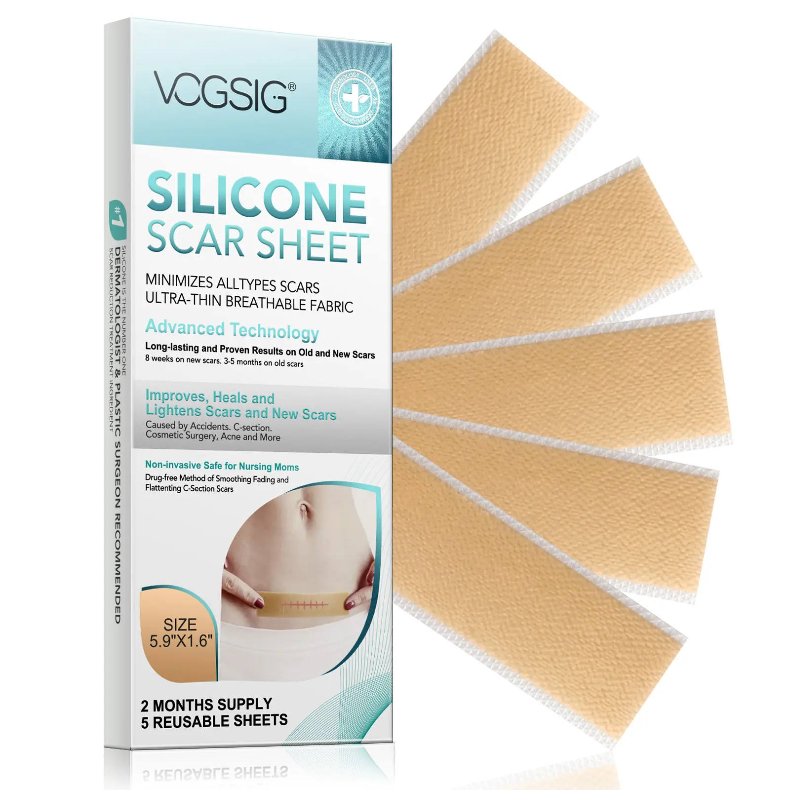 Parche médico de silicona para eliminar cicatrices, gel de silicona para reparar la piel, impermeable, venta al por mayor