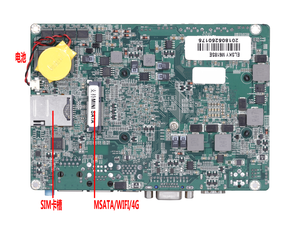 M618SE-2G Mini-Motherboard Itx Onboard DDR3 2G Speicher VGA LVDS Mini-PCIE HM70 HM76 Chipsatz platine für industrielles Steuerungs system - Product Image 2