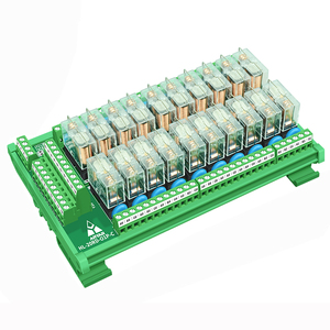 Placa de relé de 20 canales, módulo de relé de Control remoto, entrada AC DC 1NO1NC, módulo de relé PLC de 12V y 24V - Product Image 1