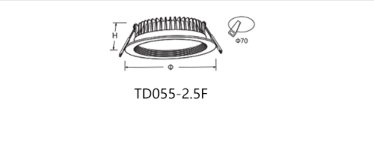 TD055-2.5F 3W