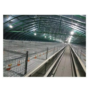 A Type <strong>Chicken</strong> Layer Cage for Poultry Farming <strong>3</strong>/4 Tiers with 96/128 Capacity New Home Use Automatic <strong>Chicken</strong> Cages - Product Image 4