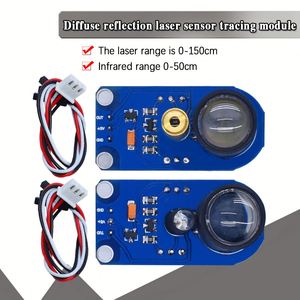 Distancia para evitar obstáculos Detección gris y reconocimiento del módulo de seguimiento del sensor láser de reflexión difusa - Product Image 6