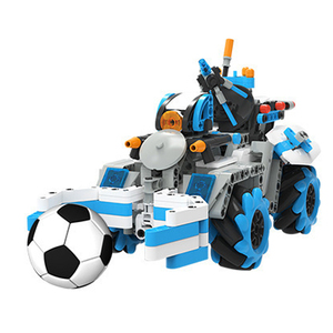 Carrello da calcio intelligente 2.4G telecomando modalità di programmazione a vapore modalità giroscopio Puzzle quattro canali auto di plastica - Product Image 1