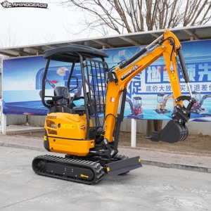 Rhinoceros XN18L Preço mais barato CE EPA4 Swing Boom New 1.8ton Mini Escavadeira de Esteira com Motor Importado do Japão - Product Image 4