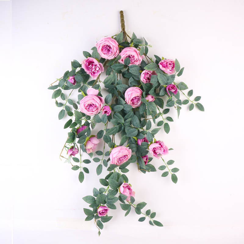Nouvelle tenture murale pivoine violette