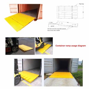 工場8トンフォークリフトランプカスタムカスタマイズされたコンテナ積み込みおよび荷出しランプ倉庫積み込みランプ良い価格 - Product Image 4