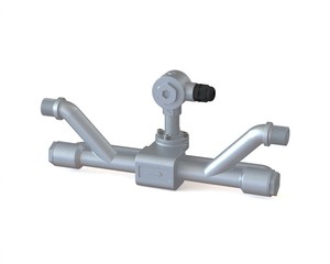 TSONIC 4-20mA出力液体流量センサー流量計計価格超音波流量計 - Product Image 5