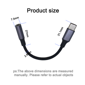 USB Type C to 3.5mm Aux <strong>Adapter</strong> Type-c USB C to <strong>3.5</strong> Jack <strong>Audio</strong> Cable Earphone Cable Converter Headphone <strong>Adapter</strong> - Product Image 5