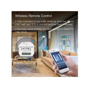 Módulo de persiana enrollable ZigBee Función 220V 2A con botón Arriba/Abajo y control remoto RF Compatible con Alexa Google - Product Image 2