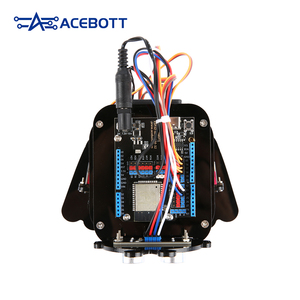 ACEBOTT Bionic Biped Robot Kit ESP32 Scratch Blockly APP-Steuerung Programmier bares Laufspiel zeug für Kinder STEM DIY Robotics für Arduino