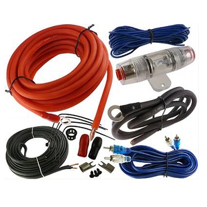 OEM <strong>RCA</strong> Audio Subwoofer <strong>Wiring</strong> Kit Amplifier <strong>Speaker</strong> Installation Cable 8 GA Power Cables 60 80 100 AMP Fuse Holder for Car - Product Image 6
