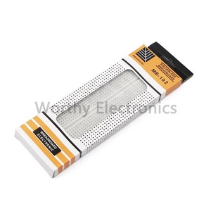 MB-102 NA MB102 830-Loch-Leiterplatte 165x55x10mm kompatibles Arduino-Kit-Kit löt freies Steck brett
