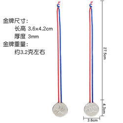 Médaille d'argent (environ 75 cm 3,2 g)