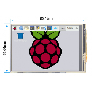 -3.5 Pollici TFT Raspberry PI Modulo Display LCD 320x480 Touch Screen Resistivo di Tocco di Controllo Supporto Doppio schermo di Visualizzazione Dello Schermo - Product Image 4