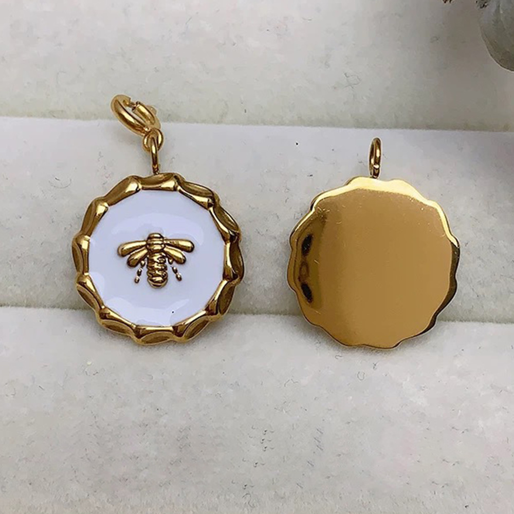 Abeille blanche de 15 mm