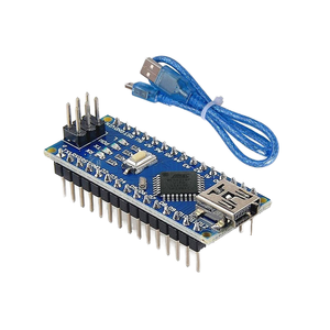 Verbesserter Nano V3.0 ATMEGA328P 32-Bit-Mikrocontroller mit USB-Kabel vor gelötet - Product Image 5