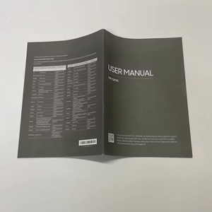 Gümrük kullanım kılavuzu kitapçık katalog tam renkli broşür talimat kitap baskı katlanmış afiş baskı broşür kullanım kılavuzu - Product Image 1